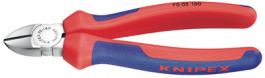 70 05 180, Diagonal cutting pliers 180 mm, Knipex