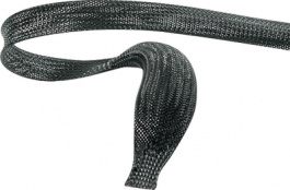GTRPE-20V, Braided cable sleeving 20...40 mm white, Elexa s.r.l.
