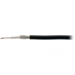 RG-174/U, Coaxial cable&nbsp;&nbsp; 1 x0.48 mm Steel wire strand copper-plated (, Huber+Suhner