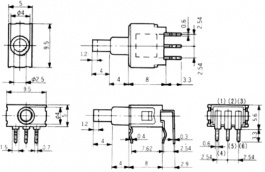 APE1F-6M-10, Subminiature Pushbutton Switch, Fujisoku
