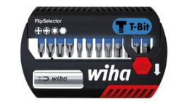 41826, Набор насадок; Кол-во шт: 13; 25мм; Монтаж: 1/4" (C6,3мм), Wiha