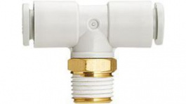 KQ2T06-01NS, Male Branch T, SMC PNEUMATICS