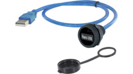 1310-1032-04, Кабель / адаптер; гнездо USB A, вилка USB A; 1310; V: USB 2.0, Encitech Connectors