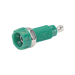 563-0500, Laboratory socket diam. 4 mm red, Deltron UK (DEM)