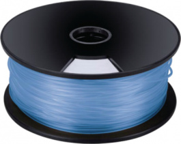PLA3U1: BLUE, 3D Printer Filament PLA blank 1 kg, Velleman