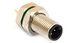 PXMBNI05RPM04AFL001, Разъем: M5; гнездо; "папа"; 60В; IP67; PIN:4; провода; 100мм; 1А, Bulgin