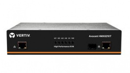 HMX6210T-201, Rack Mount KVM Extender with QSXGA, VNC, UK, 100m, USB-B/Audio/2x DVI-D/RS232/RJ45/SFP, 2560 x 1600, Vertiv