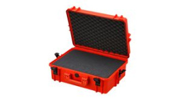 RND 600-00306, Watertight Case with Cubed Foam, 33.95l, 555x428x211mm, Polypropylene (PP), Orange, RND Lab