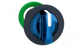 ZB5FK1863, Illuminated Selector Switch Head Blue Handle Suitable for Harmony XB5, SCHNEIDER ELECTRIC
