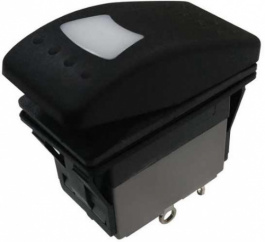RND 210-00530, Rocker Switch, SPST, On-Off, RND Components