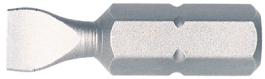 701021206525, Bit for slotted screws 25 mm, Wiha