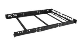 UNIRAILS1U, Server Rack Rails, Depth-Adjustable, Steel, 1.1m, Black, StarTech.com
