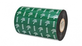 05095GS11007, Print Ribbon, Resin, 74m x 110mm, Black, Zebra