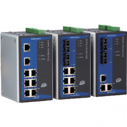EDS-508A-MM-SC, Switch 6x 10/100 2x 100FX SC/MM -, Moxa