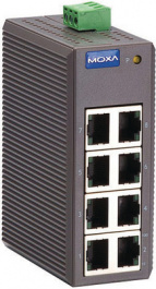 EDS-208, Switch Ethernet; неуправляемый; Кол-во портов: 8; 12?48ВDC; RJ45, Moxa