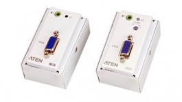 VE157-AT-G, VGA / Audio CAT5 Extender with MK Wall Plate 150m, Aten