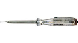 4-343 VDE, VDE Voltage Tester Voltage Tester Screwdriver Transparent 60 mm, Bernstein
