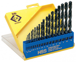 T3191, Range of twist drills, C.K Tools (Carl Kammerling brand)