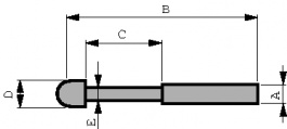 SPA-3D, Spring contact 5 A 33.02 mm, Everett Charles Technologies