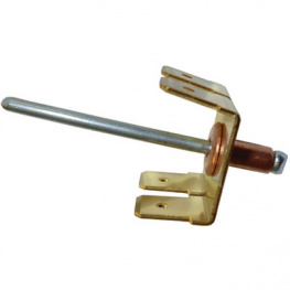 388041.60 [100 шт], Ground terminal Brass, Blank Poles=4, Vogt AG