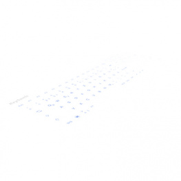 KSK-6231, Industry keyboard with touchpad and backlight CH USB 2.0 black, KEYSONIC