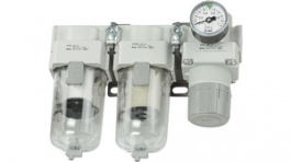 AC40C-F04-V-B, Air Filter, Mist Separator and Regulator 0.05...1.0 MPa 1100 l/min, SMC PNEUMATICS