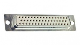 F50S0G1, Socket D-Sub Connector, DD-50, Solder, FCT