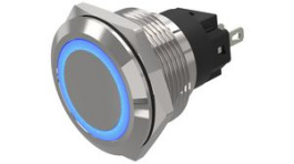 82-6151.0123, LED-Indicator, Soldering Connection, LED, Blue, AC/DC, 12V, EAO