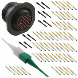 D38999/24WE35SN, Appliance socket, round 55P, Amphenol