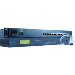 NPort 5610-16-48V, Serial Server 16x RS232, Moxa