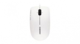 JM-0600-0, GS Approved Wired USB Mouse 1600dpi Light Grey, Cherry