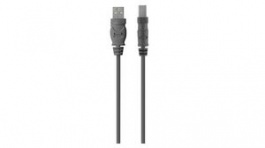 F3U154BT4.8M, Cable USB-A Plug - USB-B Plug 4.8m Grey, BELKIN