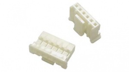 RND 205-00966, Female Crimp Terminal Housing, 6 Poles, 1 Rows, 2mm Pitch, RND Connect
