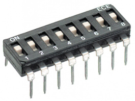 EAM108LT, DIL switch THD 8P, EHAG