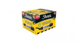 S0949850 [12 шт], Marker Pen Magnum, Black, Permanent, Broad, 12pcs, Sharpie