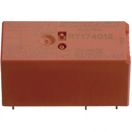 3-1393239-9, RT174024 PCB power relay 24 VDC 250 mW, Schrack / TE