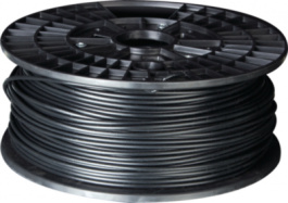 PLA3B1: BLACK, 3D Printer Filament PLA black 1 kg, Velleman