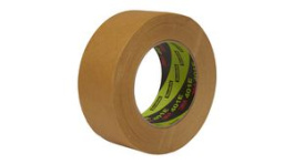 4017250, High Performance Masking Tape 401E, 72mm x 50m, Brown, 3M