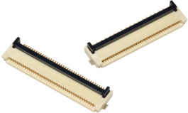 XF3M(1)-0415-1B-R100, Разъем: FFC / FPC; горизонтальный; PIN:4; ZIF; SMT; 1мм, Omron