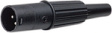 APM XLR Cable plug, 3 Poles Black