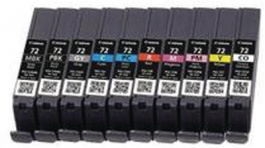 PGI-72MUL, Ink multipack Black Matt / Cyan / Magenta / Yellow / Red, CANON