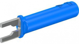 23.0480-23, Cable Lug Adapter 4mm Blue 20A 1kV Nickel-Plated, Staubli (former Multi-Contact )