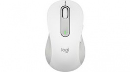 910-006238, Mouse M650 4000dpi Optical Ambidextrous White, Logitech