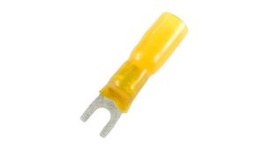 B-106-2403, Insulated Fork Terminal, 4.3mm, Yellow, 4 ... 6mm\x1a, Polyamide, DuraSeal, Raychem / TE