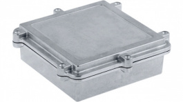 RND 455-00616, Sealed Metal Enclosure, Light Grey, 162 x 162 x 55 mm, Aluminium Alloy / ADC12,, RND Components