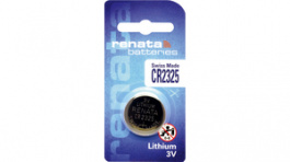 CR2325.SC, Button cell battery,&nbsp;&nbsp;Lithium Manganese Dioxide, 3 V, 190 mA, Renata