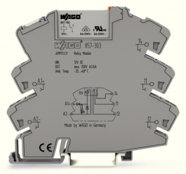 857-303, Socket with Miniature Switching Relay, Wago