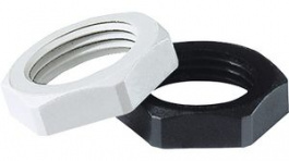 50.220PA/FLSW, Cable Gland Locknut, M20 x 1.5, Polyamide 6, Black, JACOB