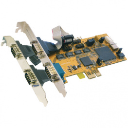 EX-44094, PCI-E x1 Card4x RS232 -, Exsys
