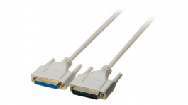 VLCP52110I50, D-SUB Cable 25-Pin Male - Female 5 m, Valueline